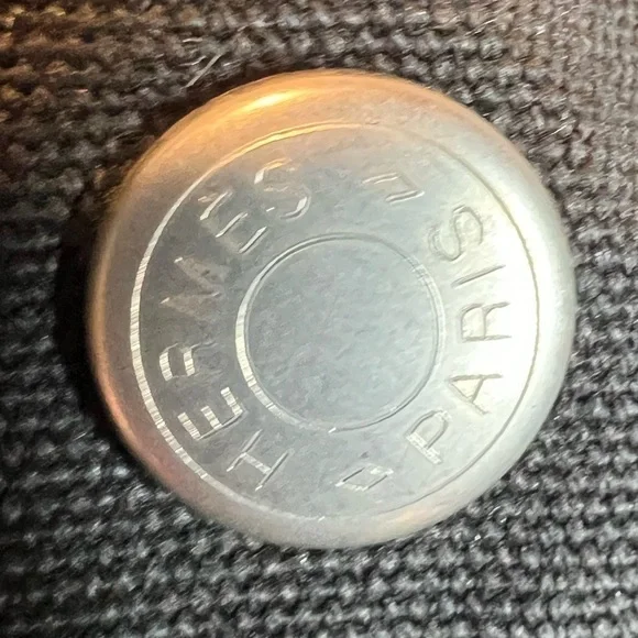 HERMES FOURRE TOUT MM VINTAGE TOTE BAG CANVAS BLACK - Picture 11 of 13